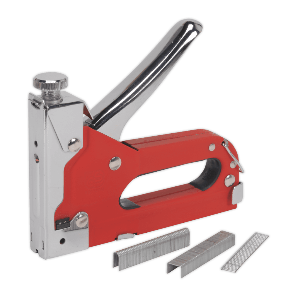 Sealey Staple & Nail Gun Heavy-Duty 4-14mm Model No-AK7061