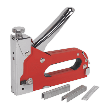 Sealey Staple & Nail Gun Heavy-Duty 4-14mm Model No-AK7061