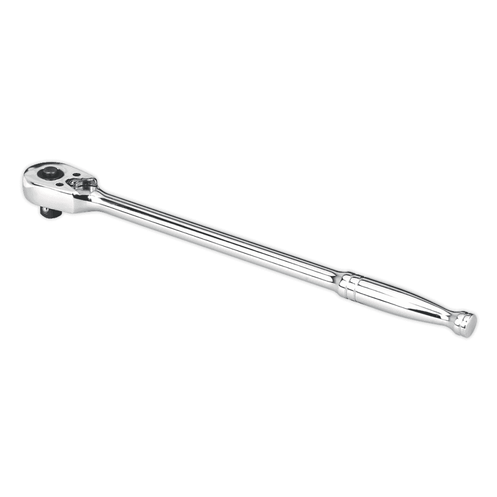 Sealey Ratchet Wrench Long Pattern 300mm 3/8"Sq Drive Pear-Head Flip Reverse Model No-AK661L