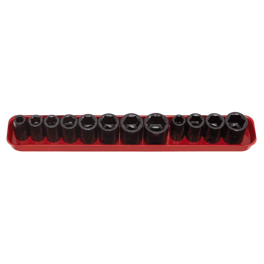 Sealey Impact Socket Set 12pc 3/8"Sq Drive Metric/Imperial Model No-AK682