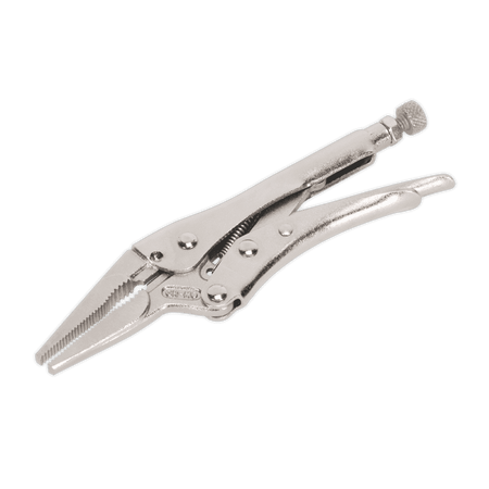 Sealey Locking Pliers Long Nose 170mm 0-50mm Capacity Model No-AK6824