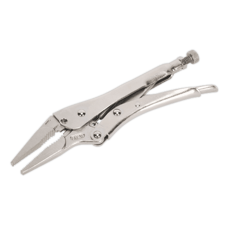 Sealey Locking Pliers Long Nose 210mm 0-60mm Capacity Model No-AK6825