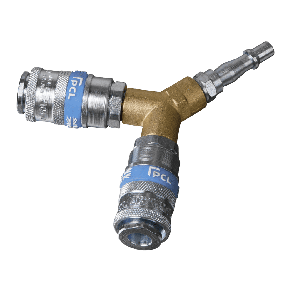 Sealey Twin Coupling Bodies Y-Adaptor Model No-AC87