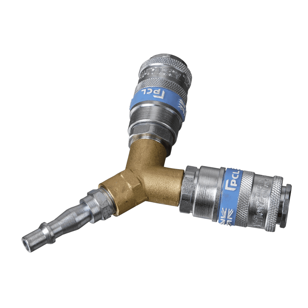 Sealey Twin Coupling Bodies Y-Adaptor Model No-AC87