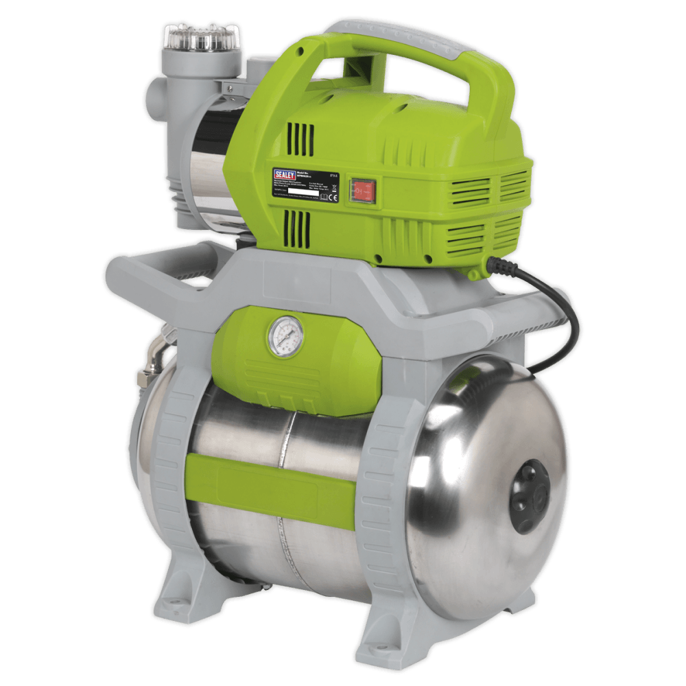 Sealey Surface Mounting Booster Pump Stainless Steel 62ltr/min 230V Model No-WPB062S
