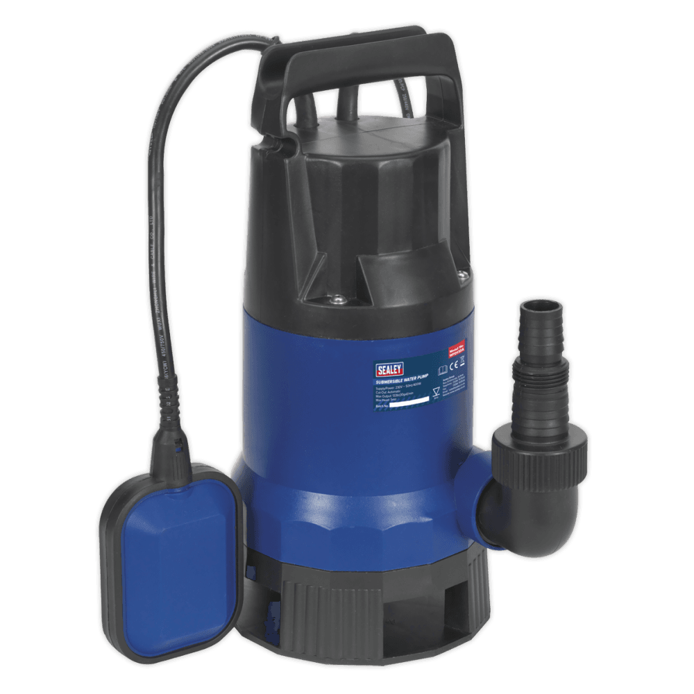 Sealey Submersible Dirty Water Pump Automatic 133ltr/min 230V Model No-WPD133A