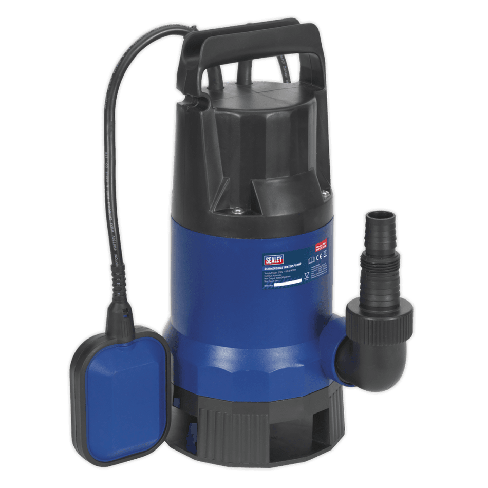 Sealey Submersible Dirty Water Pump Automatic 133ltr/min 230V Model No-WPD133A