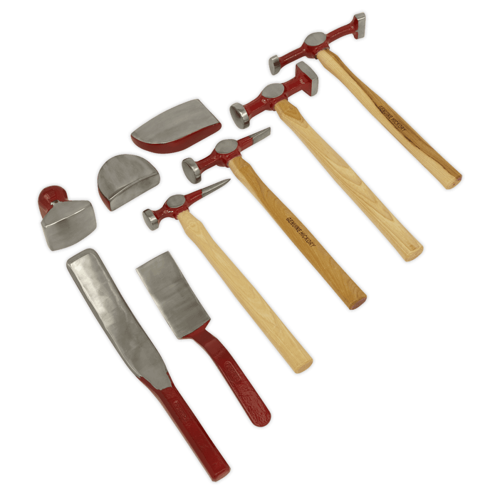 Sealey Panel Beating Set 9pc Model No-CB58