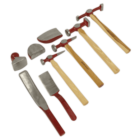 Sealey Panel Beating Set 9pc Model No-CB58