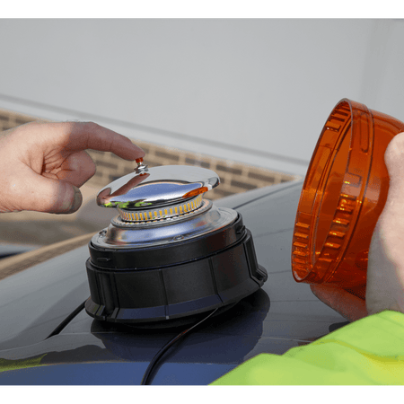 Sealey LED Warning Beacon 12/24V Magnetic Base Model No-WB954LED