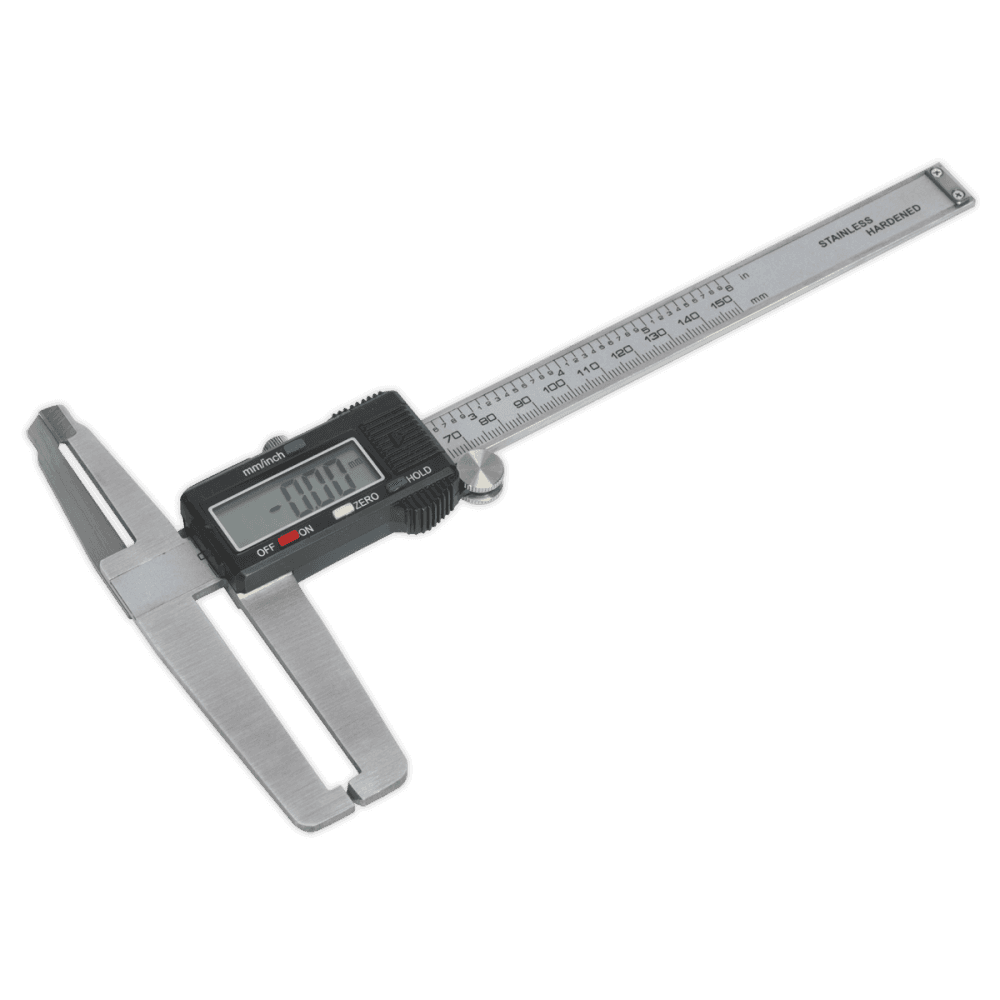 Sealey Digital Brake Disc & Drum Calliper 150mm/6" Model No-VS0566