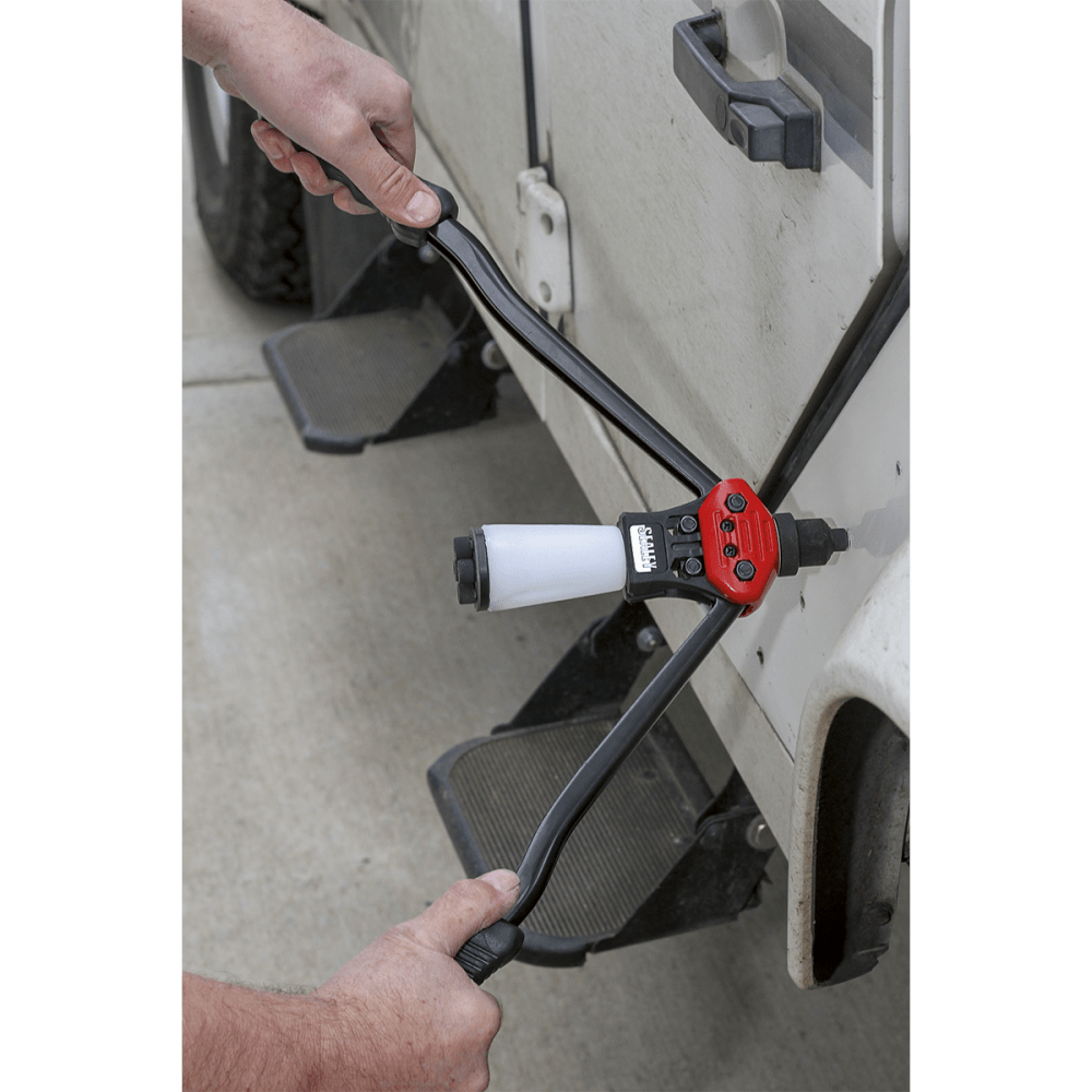 Sealey Medium-Arm Riveter with Collection Bowl Model No-AK3983