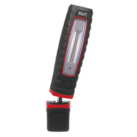 Sealey Cordless 360Â¶Ãº 10 SMD + 3W LED Rechargeable Inspection Lamp Black Lithium-ion Model No-LED360