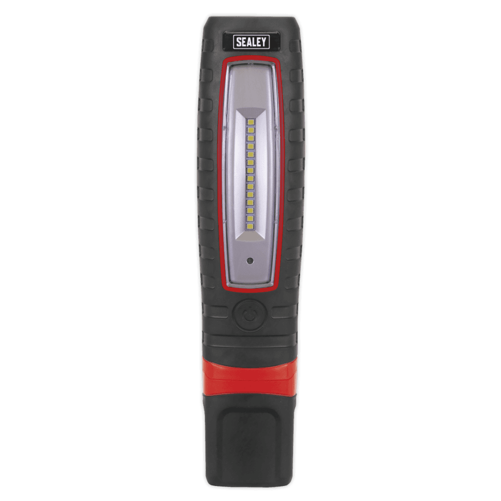 Sealey Cordless 360Â¶Ãº 10 SMD + 3W LED Rechargeable Inspection Lamp Black Lithium-ion Model No-LED360