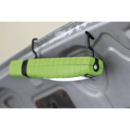 Sealey Cordless 360Â¶Ãº 10 SMD + 3W LED Rechargeable Inspection Lamp Green Lithium-ion Model No-LED360G
