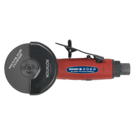 Sealey Air Cut-Off Tool 75mm Straight Model No-GSA26