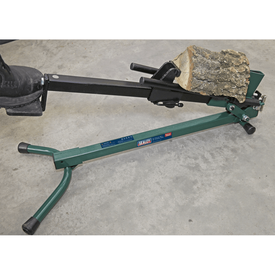 Sealey Log Splitter Foot Operated - Horizontal Model No-LS450H