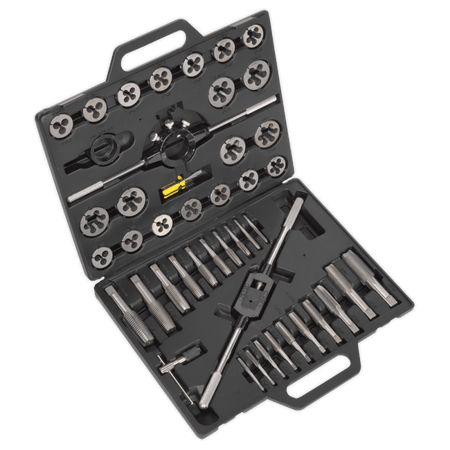 Sealey Tap & Die Set 45pc Split Dies Imperial Model No-AK303IMP
