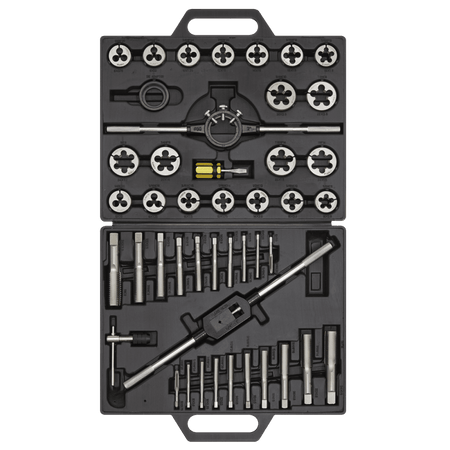 Sealey Tap & Die Set 45pc Split Dies Imperial Model No-AK303IMP