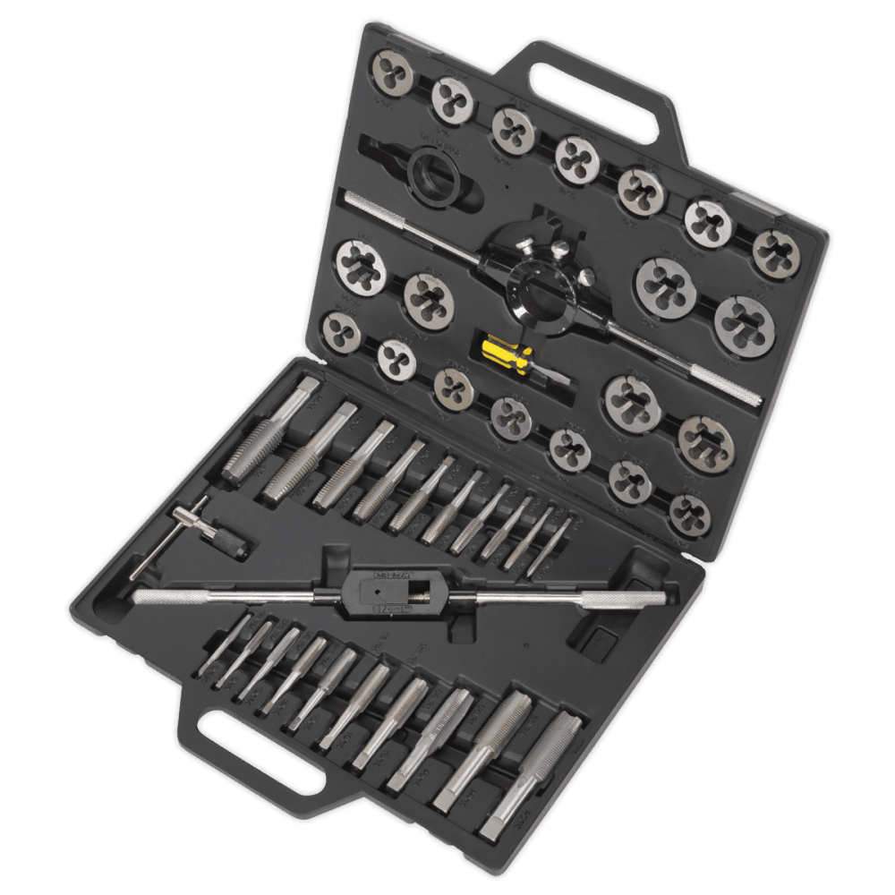Sealey Tap & Die Set 45pc Split Dies Imperial Model No-AK303IMP