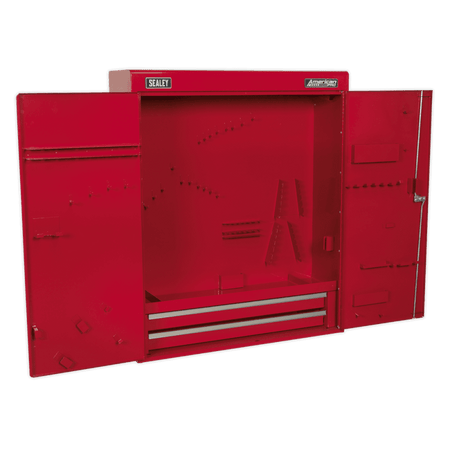 Sealey Wall Mounting Tool Cabinet with 2 Drawers Model No-APW750