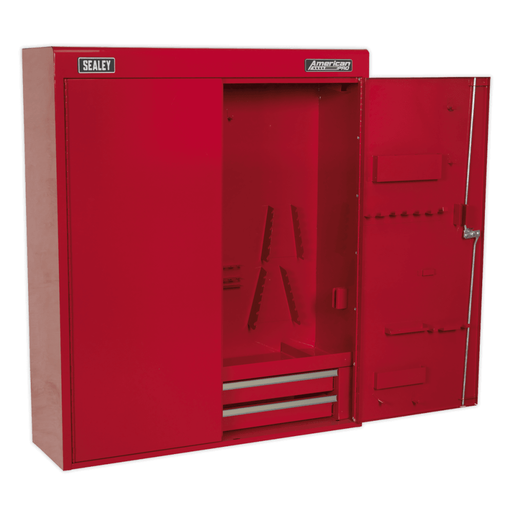 Sealey Wall Mounting Tool Cabinet with 2 Drawers Model No-APW750