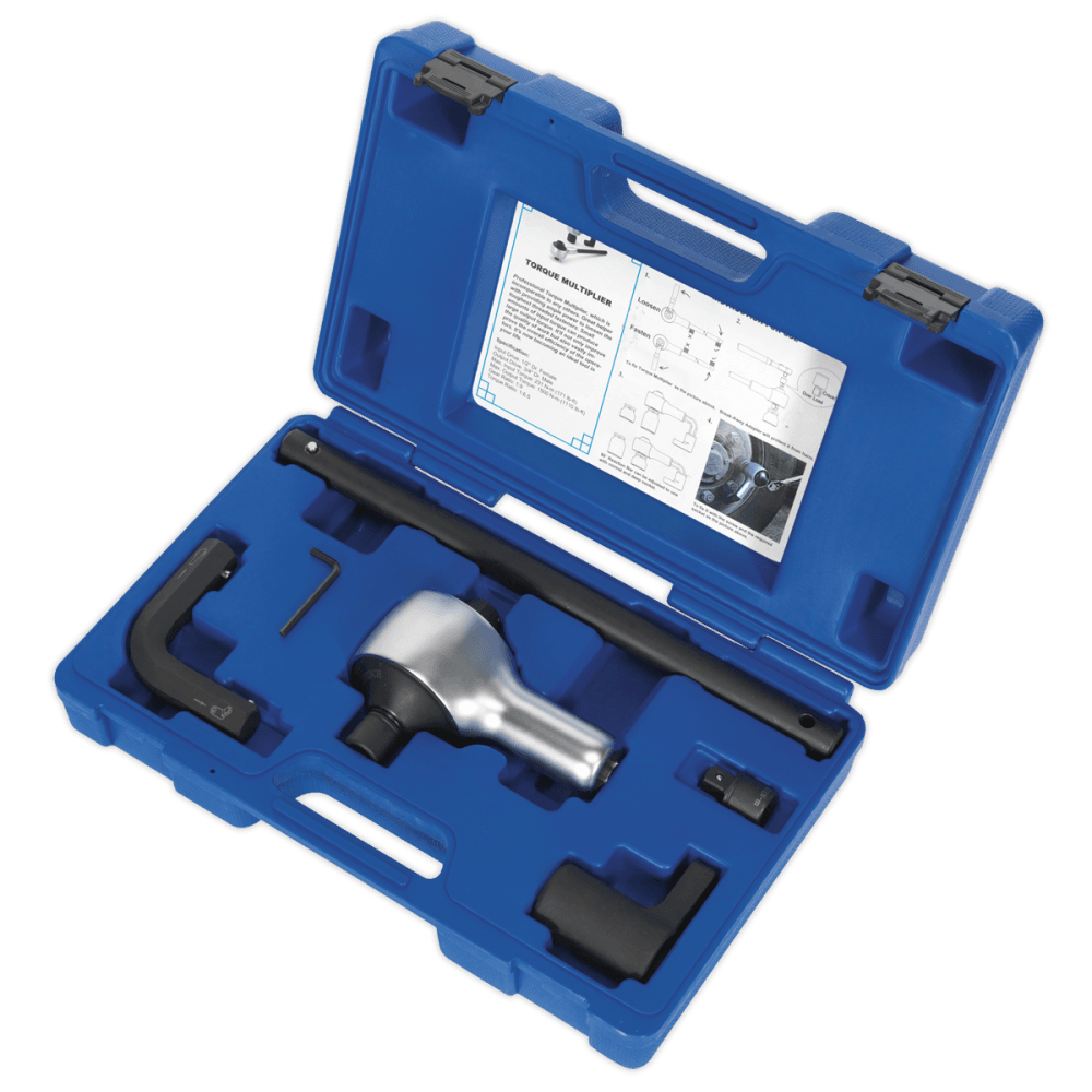 Sealey Torque Multiplier Set 7pc 1/2"-3/4"Sq Drive Model No-AK6290