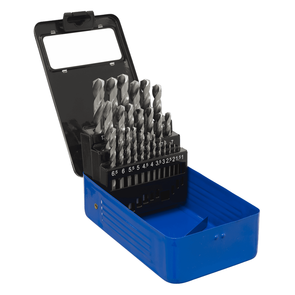 Sealey Drill Bit Set HSS 25pc Metric Model No-AK47251