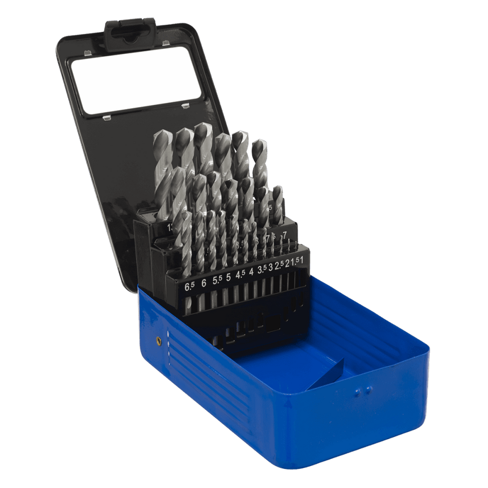 Sealey Drill Bit Set HSS 25pc Metric Model No-AK47251