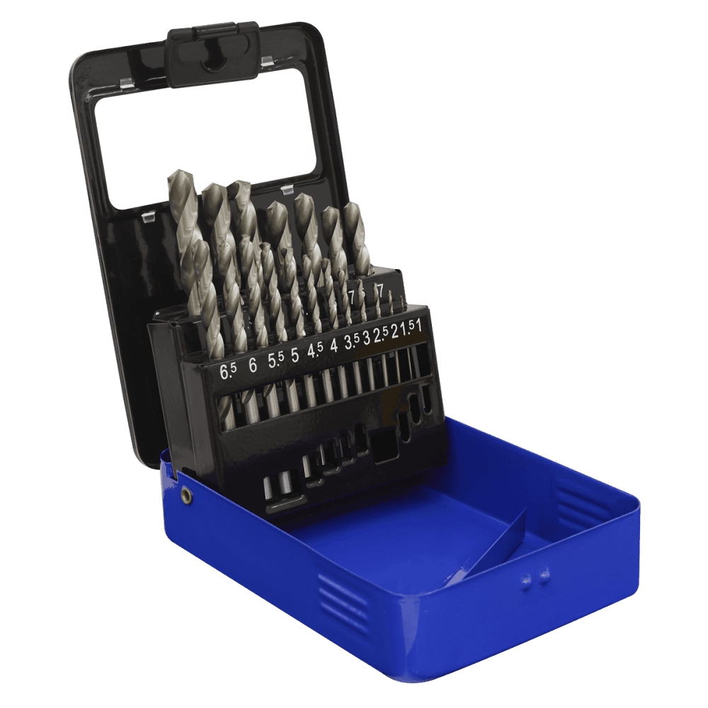 Sealey Drill Bit Set HSS 19pc Metric Model No-AK47191