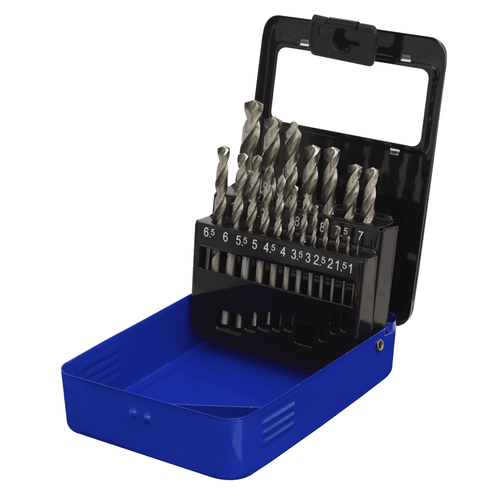 Sealey Drill Bit Set HSS 19pc Metric Model No-AK47191