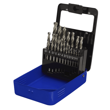 Sealey Drill Bit Set HSS 19pc Metric Model No-AK47191