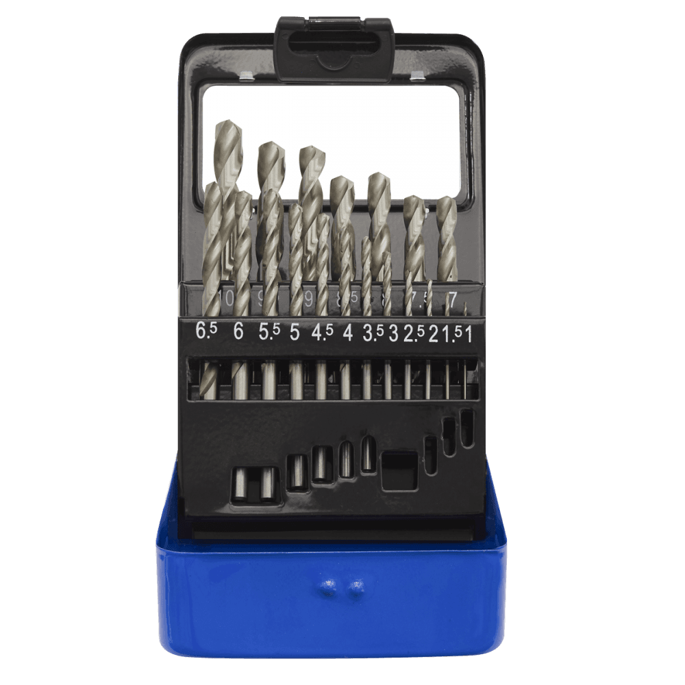 Sealey Drill Bit Set HSS 19pc Metric Model No-AK47191