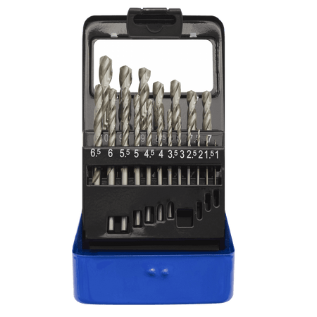 Sealey Drill Bit Set HSS 19pc Metric Model No-AK47191