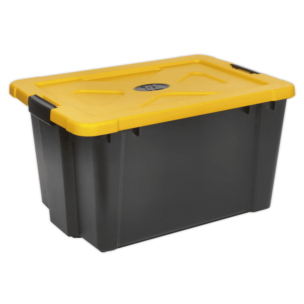 Sealey Composite Stackable Storage Box with Lid 54ltr Model No-APB54