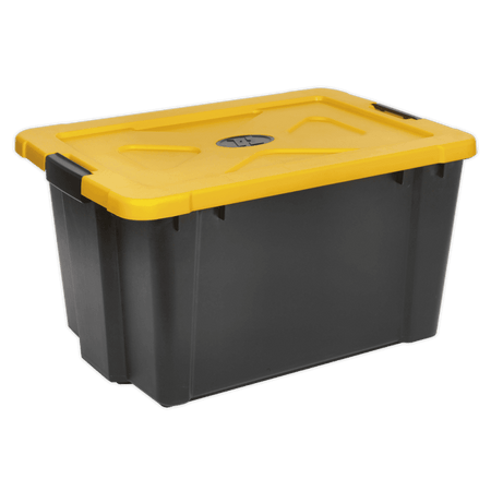 Sealey Composite Stackable Storage Box with Lid 54ltr Model No-APB54