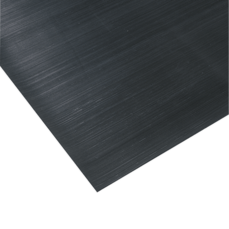 Sealey Ribbed Workshop Matting 1000 x 2500mm Model No-MCR1025