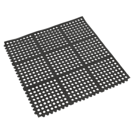 Sealey Interlocking Anti-Fatigue Matting 920 x 920mm Model No-MIC9292