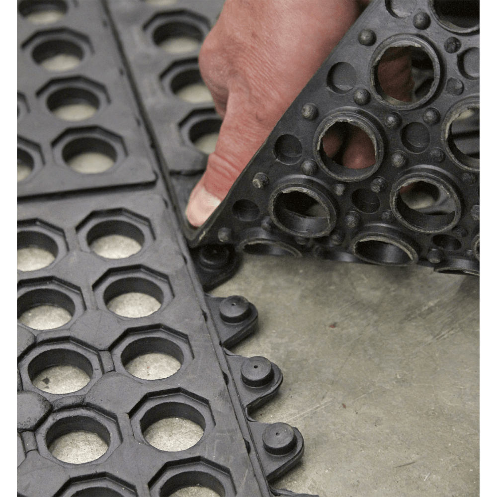 Sealey Interlocking Anti-Fatigue Matting 920 x 920mm Model No-MIC9292