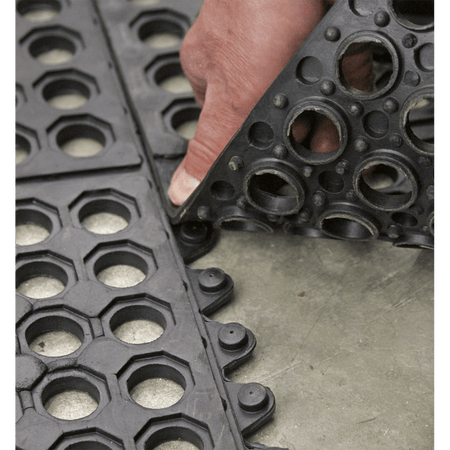 Sealey Interlocking Anti-Fatigue Matting 920 x 920mm Model No-MIC9292