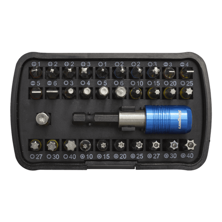 Sealey Power Tool Bit Set 32pc Colour-Coded S2 Model No-S01035