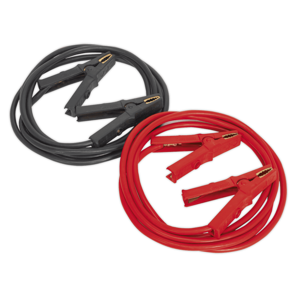 Sealey Heavy-Duty Booster Cables 40mm x 5mtr CCA 600Amp Model No-BC4050HD