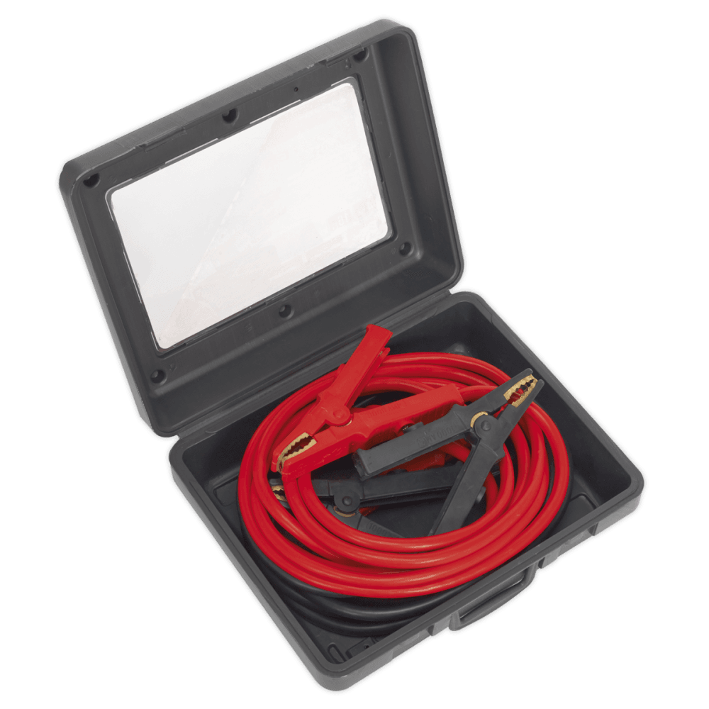 Sealey Heavy-Duty Booster Cables 40mm x 5mtr CCA 600Amp Model No-BC4050HD