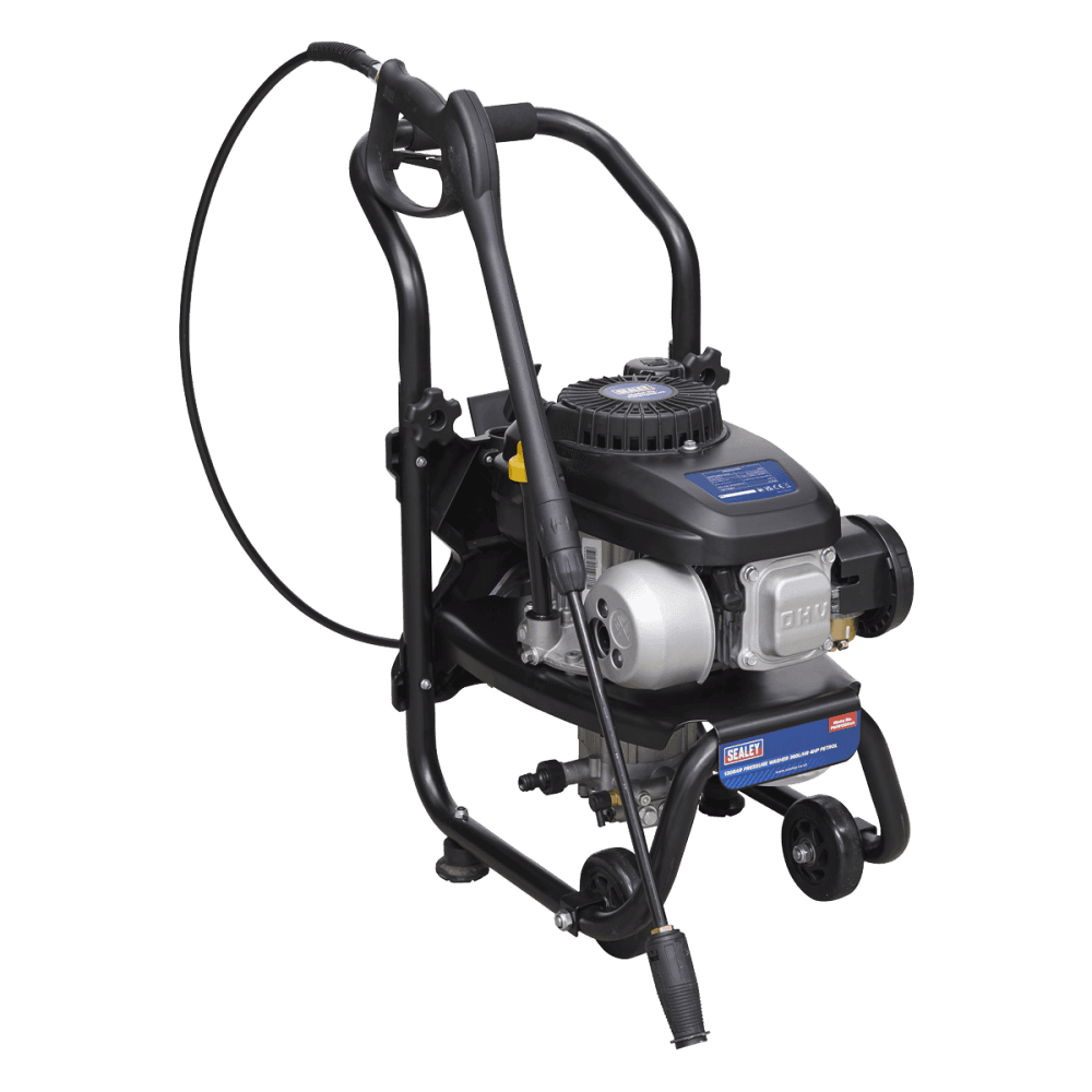 Sealey Pressure Washer 130bar 7ltr/min 2.4hp Petrol Model No-PWM1300