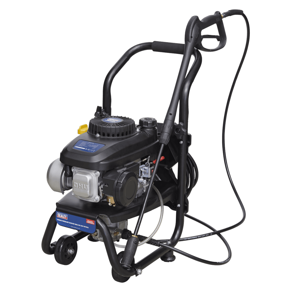 Sealey Pressure Washer 130bar 7ltr/min 2.4hp Petrol Model No-PWM1300