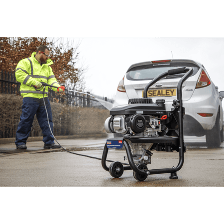 Sealey Pressure Washer 130bar 7ltr/min 2.4hp Petrol Model No-PWM1300