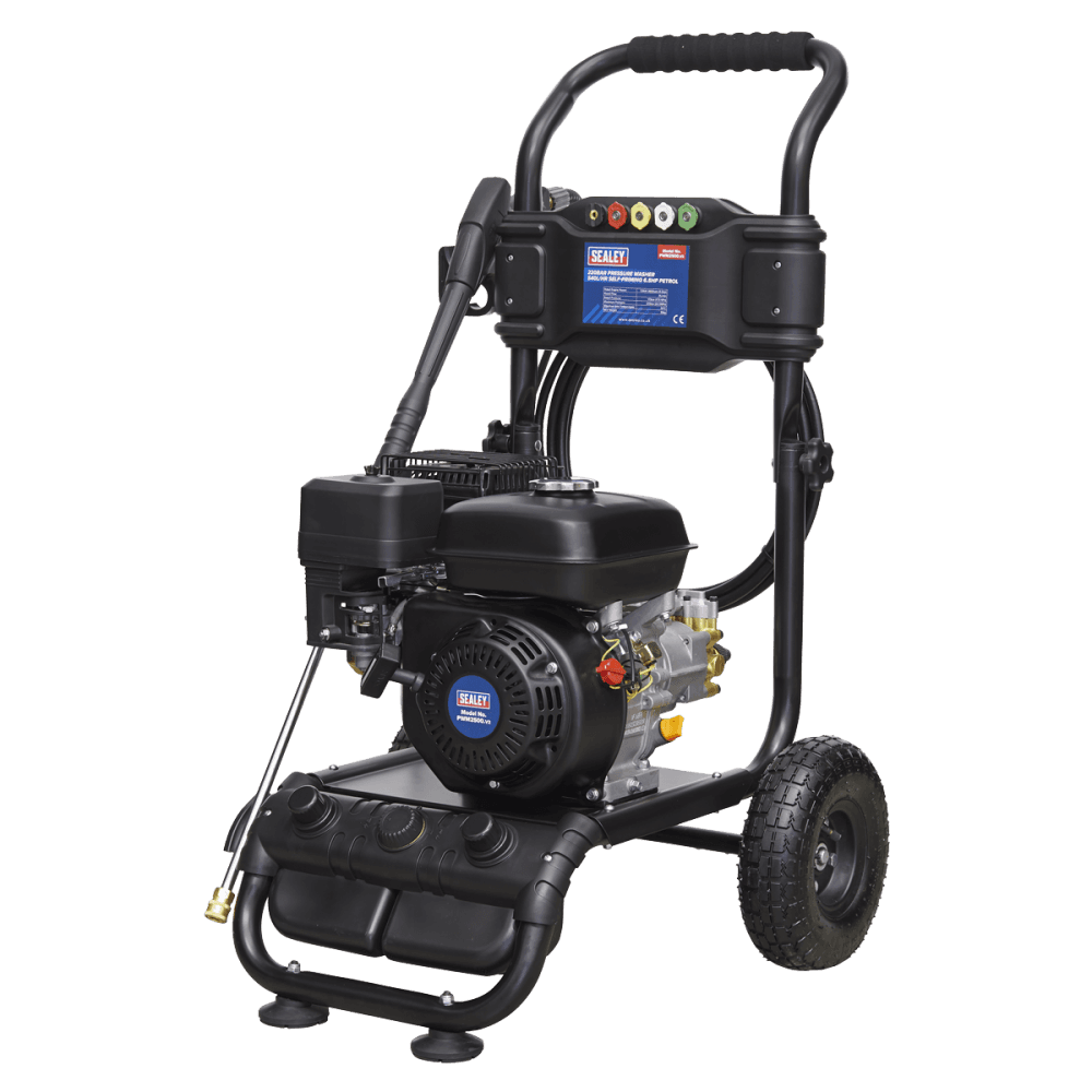 Sealey Pressure Washer 220bar 10ltr/min 6.5hp Petrol Model No-PWM2500