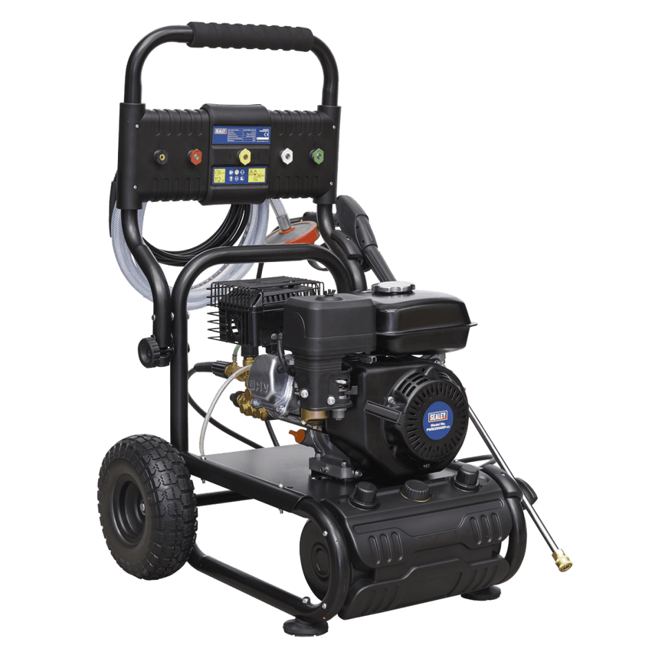 Sealey Pressure Washer 220bar 10ltr/min Self Priming 6.5hp Petrol Model No-PWM2500SP