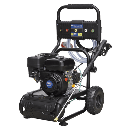 Sealey Pressure Washer 220bar 10ltr/min Self Priming 6.5hp Petrol Model No-PWM2500SP