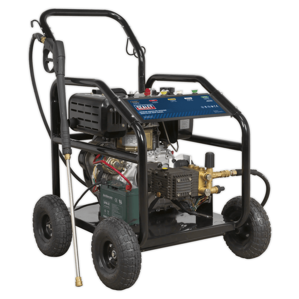 Sealey Pressure Washer 290bar 15ltr/min 10hp Diesel Model No-PWDM3600